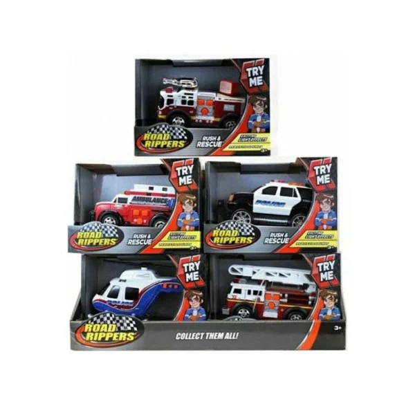 Nikko Rush & Rescue Vehicle 5", Assorted - 20130-T